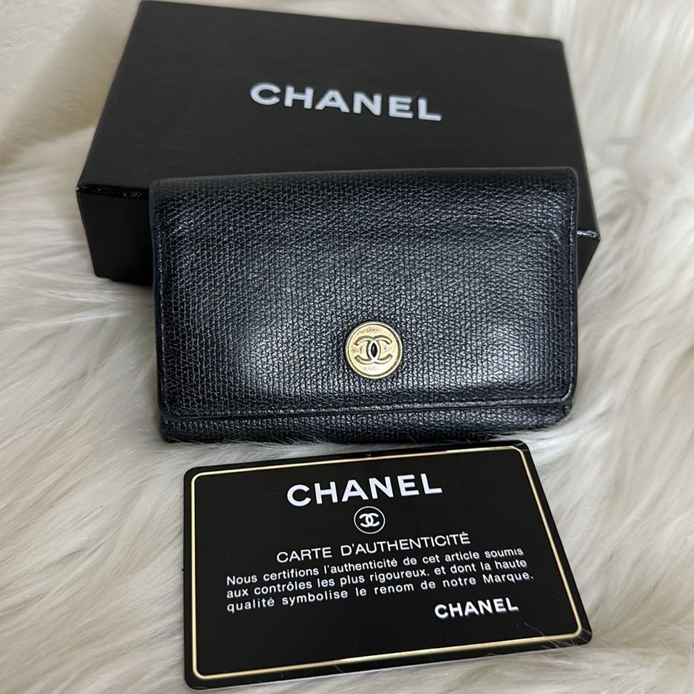 💯Authentic Chanel Caviar Short Wallet🍀 - Picture 12 of 17